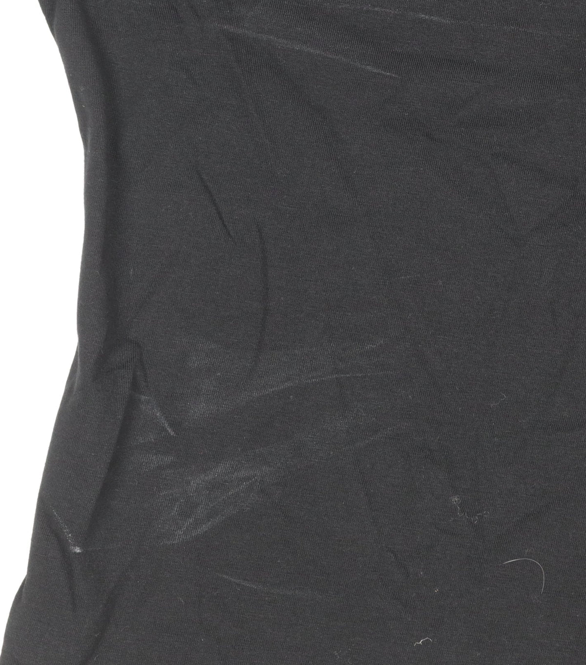 Additional view of Dunnes Women's Black Puff Sleeve Cotton T-Shirt, size S