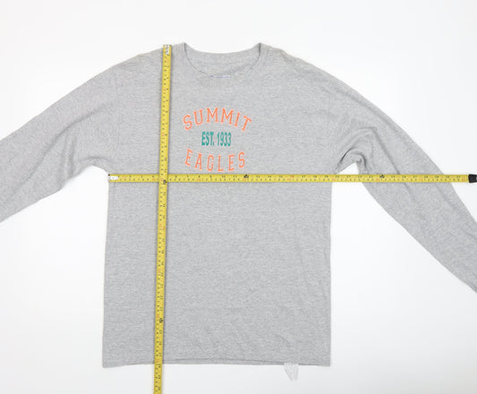 Champion Men's Grey Summit Eagles Long Sleeve Casual Top M