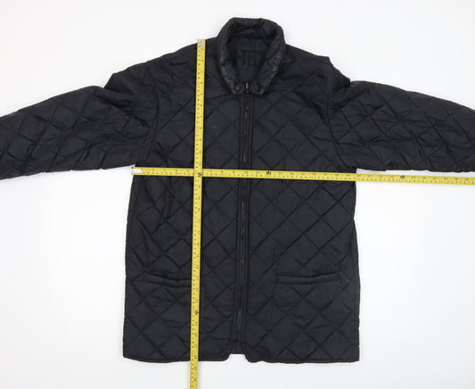 Hi-Tech Cloud Nine Men's Black Quilted Polyester Jacket S