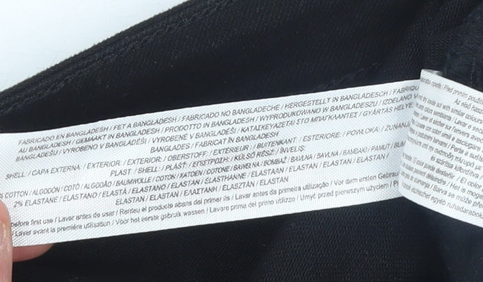 Additional view of Denim Co Men’s Black Straight Fit Stretch Jeans W32 L30
