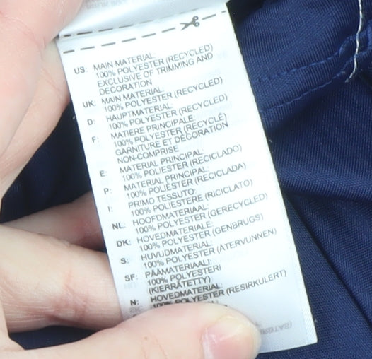 Adidas Boys Navy Blue Short Sleeve AEROREADY Sports T-Shirt 15-16 Years