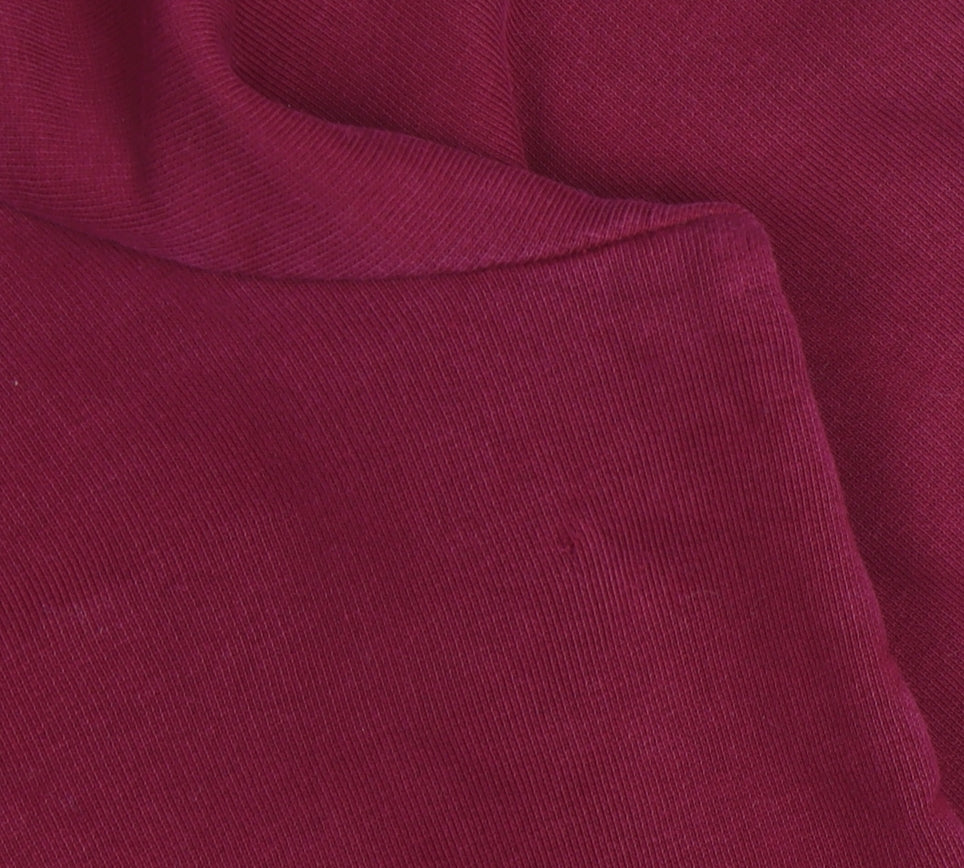 Barbour Womens Burgundy Puffin Embroidered Pullover Sweatshirt UK 14