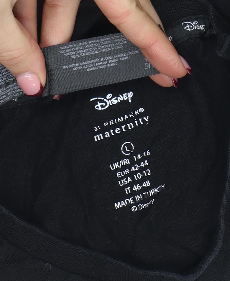 Disney at Primark Women's Black Maternity Nightshirt Size L