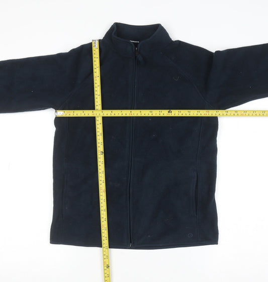 Marks and Spencer Boys Blue Fleece Full Zip Sweatshirt 11-12 Years