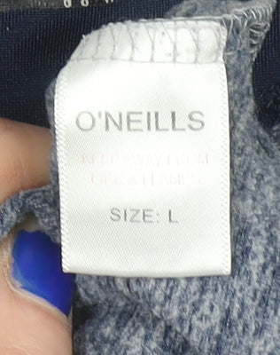 Additional view of O'Neill Men's Blue 1/4 Zip Track Jacket L Athletic Fit