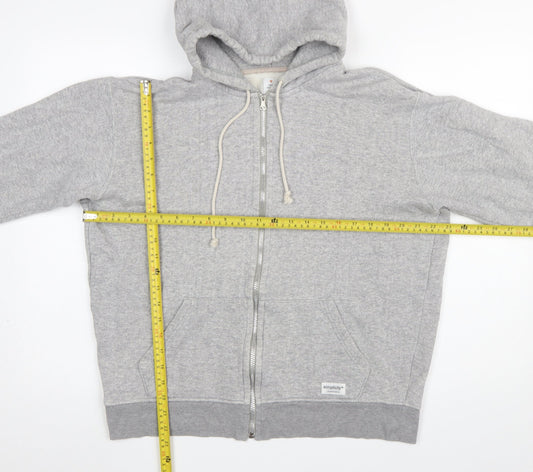 Head Porter Plus Men's Grey Full Zip Hoodie Size L