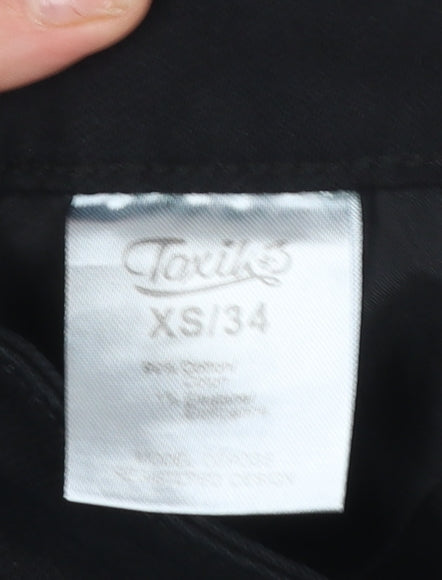 Additional view of Toxik3 Women's Black Skinny Jeans XS Slim Fit Stretch Denim