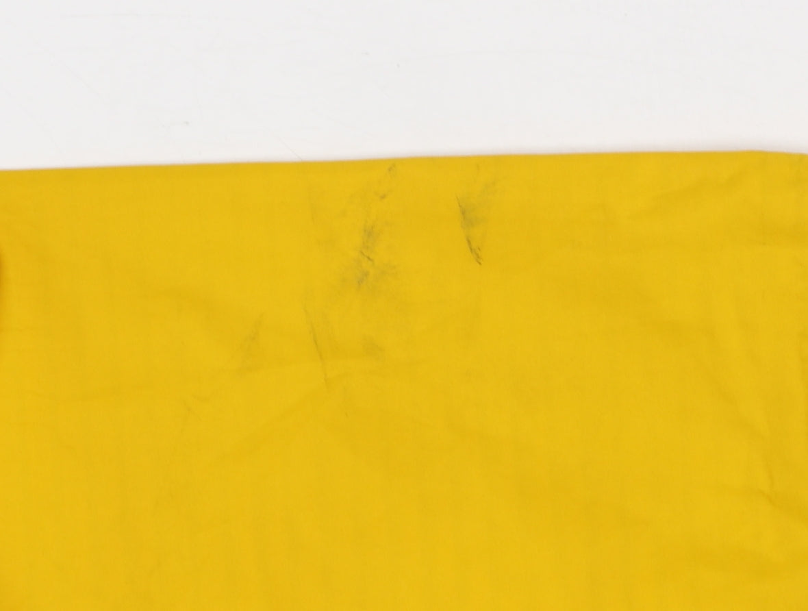 Barbour Women’s Yellow Waterproof Hooded Trevose Rain Jacket Size 8