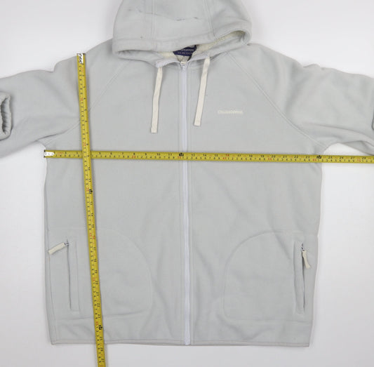 Craghoppers Women’s Grey Fleece Hooded Full Zip Jacket Size 18