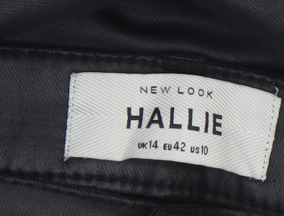 New Look Hallie Women’s Black Size 14 Skinny Jegging Trousers