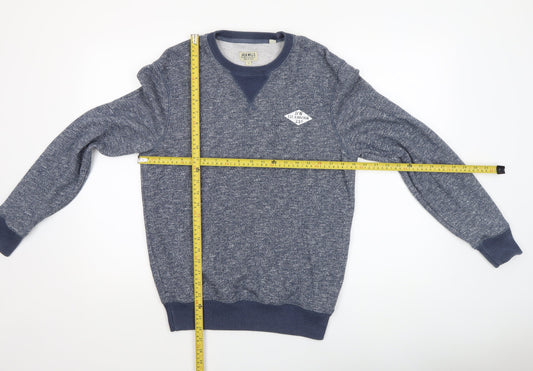 Jack Wills Men's Blue Crew Neck Sweatshirt Size S Regular Fit