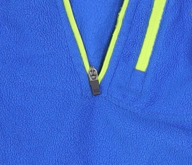 Karrimor Boys Blue 13 Years Fleece 1/4 Zip Pullover Sweatshirt