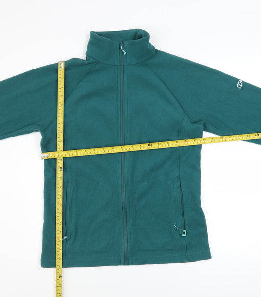 Berghaus Women's Green Fleece Full Zip Basic Jacket UK 12