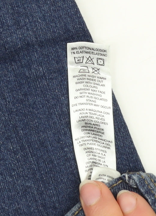 Dunnes Stores Women Blue Skinny Denim Jeans Size 10
