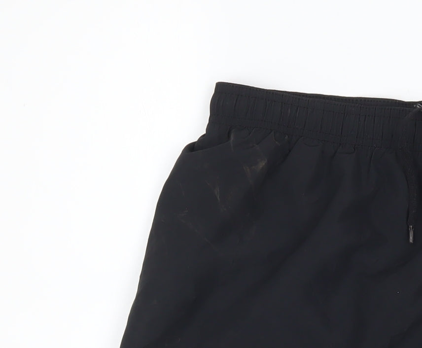 Emporio Armani EA7 Men's Black Athletic Shorts Size M Elastic Waist Quick Dry