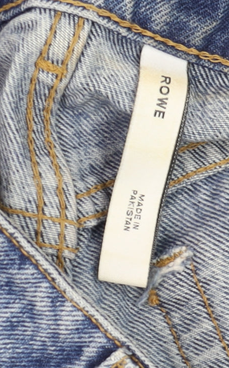 Additional view of Weekday women’s blue 26/32 straight high rise denim jeans