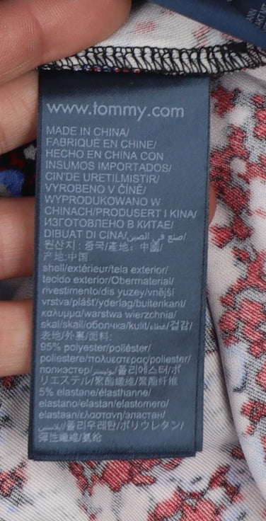 Tommy Hilfiger Women's Multicoloured Floral Wrap Dress UK 14