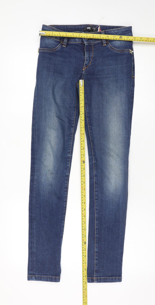 Just Cavalli Men's Blue Slim Skinny Denim Jeans 27in Waist