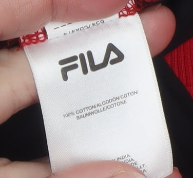 Additional view of Fila women’s multicoloured xs t-shirt dress long sleeve cotton