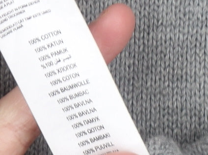 Additional view of Maine New England Men’s Grey Cotton Crew Neck Jumper M Classic Knitwear