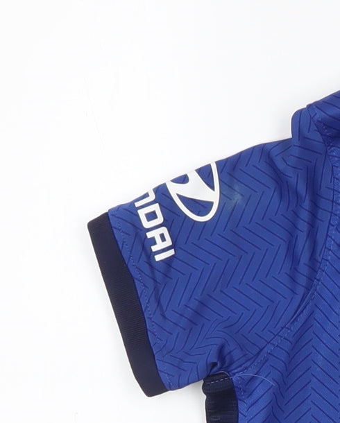 Nike Boys Blue Chelsea Football Jersey 6-7 Years Athletic Fit