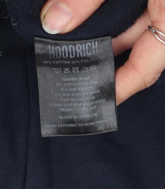 Additional view of Hoodrich boys’ blue pullover hoodie xl 13-15y regular fit fleece hooded sweatshirt