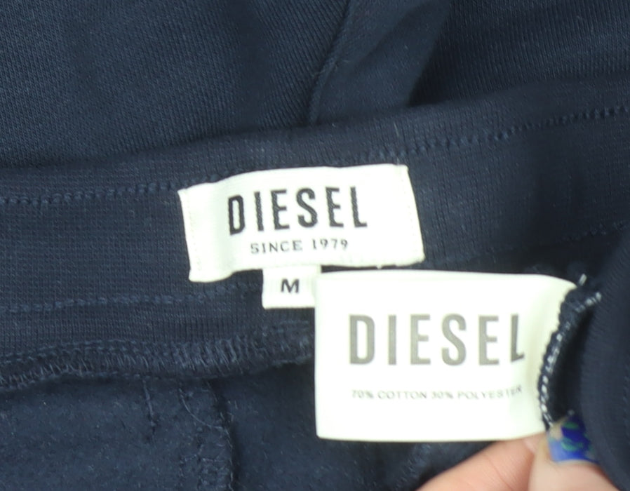 Diesel Men's Black Jogger Tracksuit Bottoms M Regular Fit