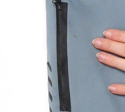 Urban Dominance Men's Blue Stretch Joggers L Slim Fit Activewear Trousers