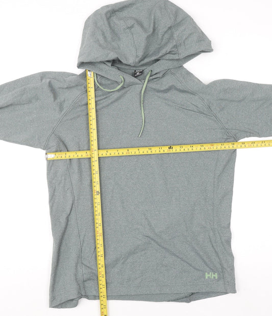 Helly Hansen Men's Green Regular Fit Pullover Hoodie M