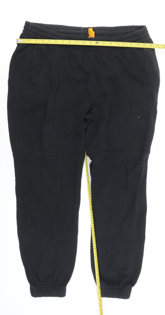 Reebok Men's Black Jogger Activewear Trousers Size 30 Regular Fit