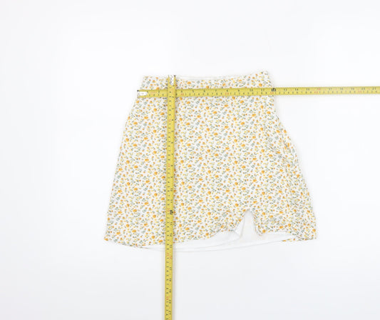 Hollister Women’s XS Floral High Rise A-Line Short Skirt