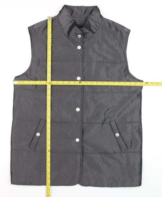 Basler Men's Black Padded Bodywarmer Waistcoat Size 42 Regular
