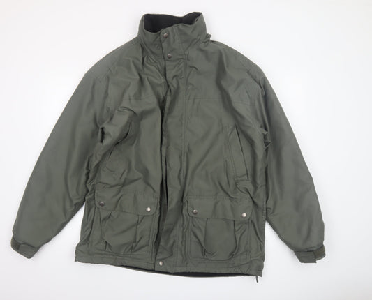 Champion Men’s Green Lerwick Padded Parka Jacket Size M
