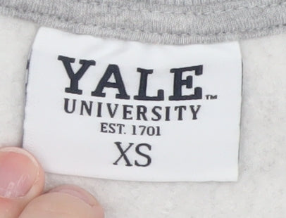 Yale University Men's Grey XS Pullover Sweatshirt Crew Neck