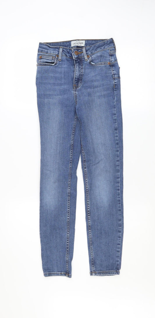 New Look Women’s Blue Lift & Shape Skinny Jeans Size 6