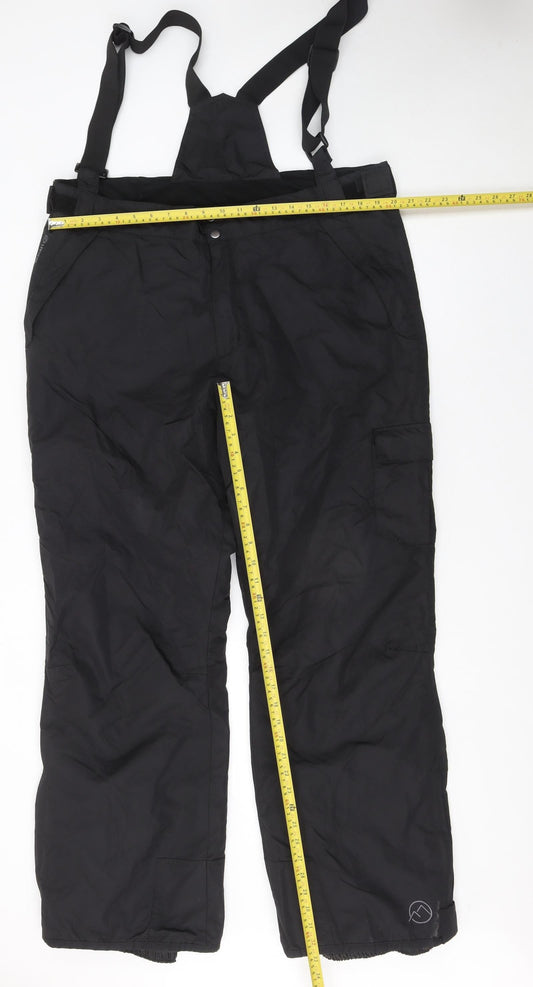 Lhotse Men's Black 3XL Snow Pants Waterproof Winter Trousers