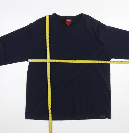 Firetrap Men's Blue XL Pullover Sweatshirt Long Sleeve Cotton