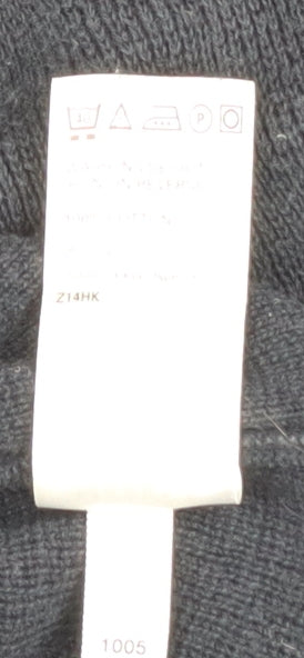 Marks and Spencer Men's Blue XL Cotton Crew Neck Jumper
