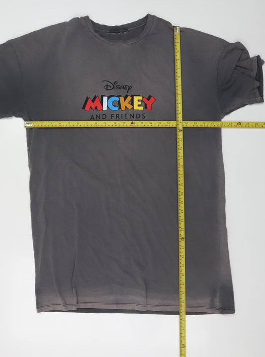 Primark Disney Mickey & Friends Grey Women's S Nightshirt T-Shirt Style