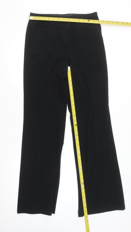 Marks and Spencer Women's Black Size 8 Long Dress Pants