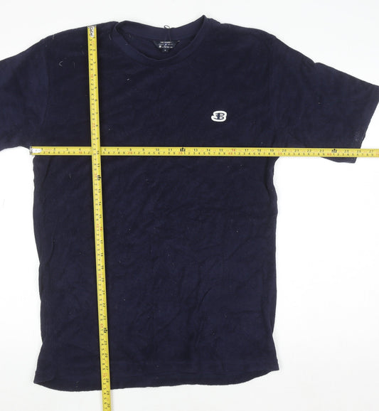 Ben Sherman Men's Navy Cotton Crew Neck T-Shirt Size M