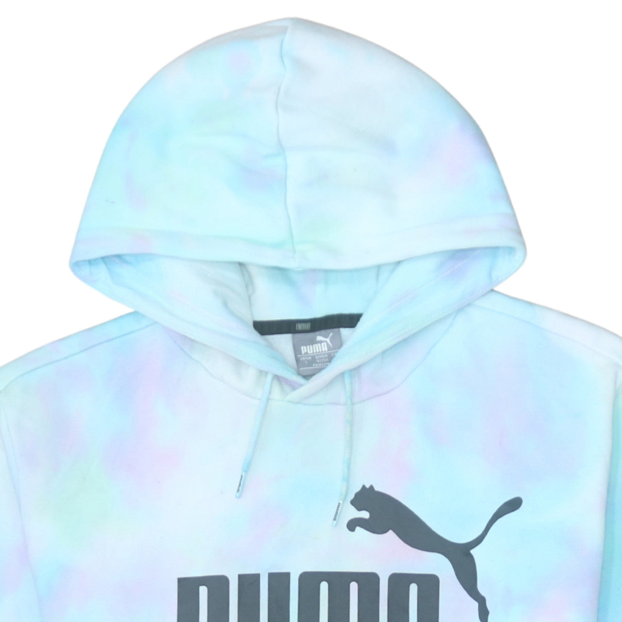 Additional view of Puma Men’s Multicoloured Tie Dye Pullover Hoodie, size L