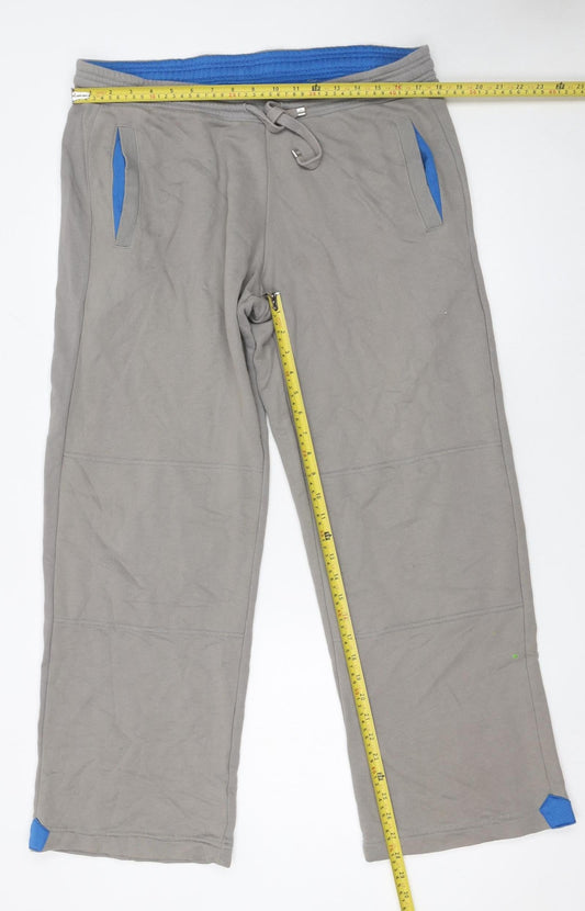 Hugo Boss Men's Grey XL Sweatpants Jersey Cotton Trousers