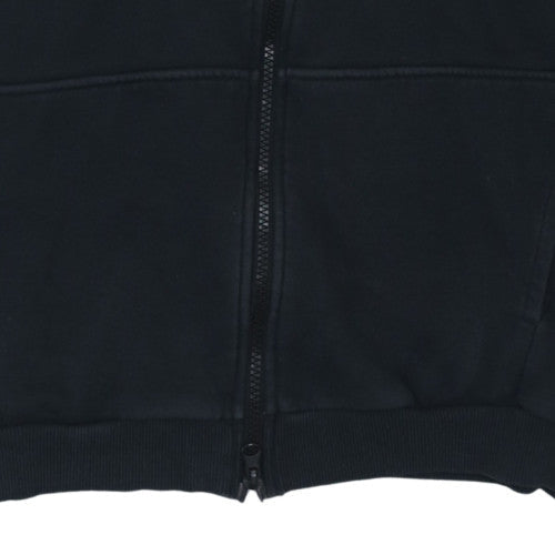 Additional view of Nike boys’ black full zip hoodie fleece sweatshirt 8-9 years