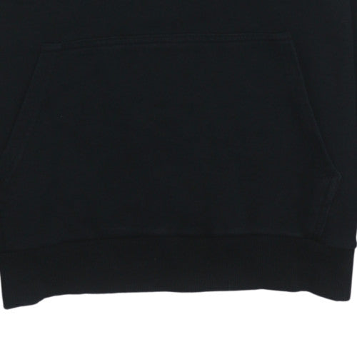 Additional view of Fila Men's Black Small Pullover Hoodie with Logo Tape Trim