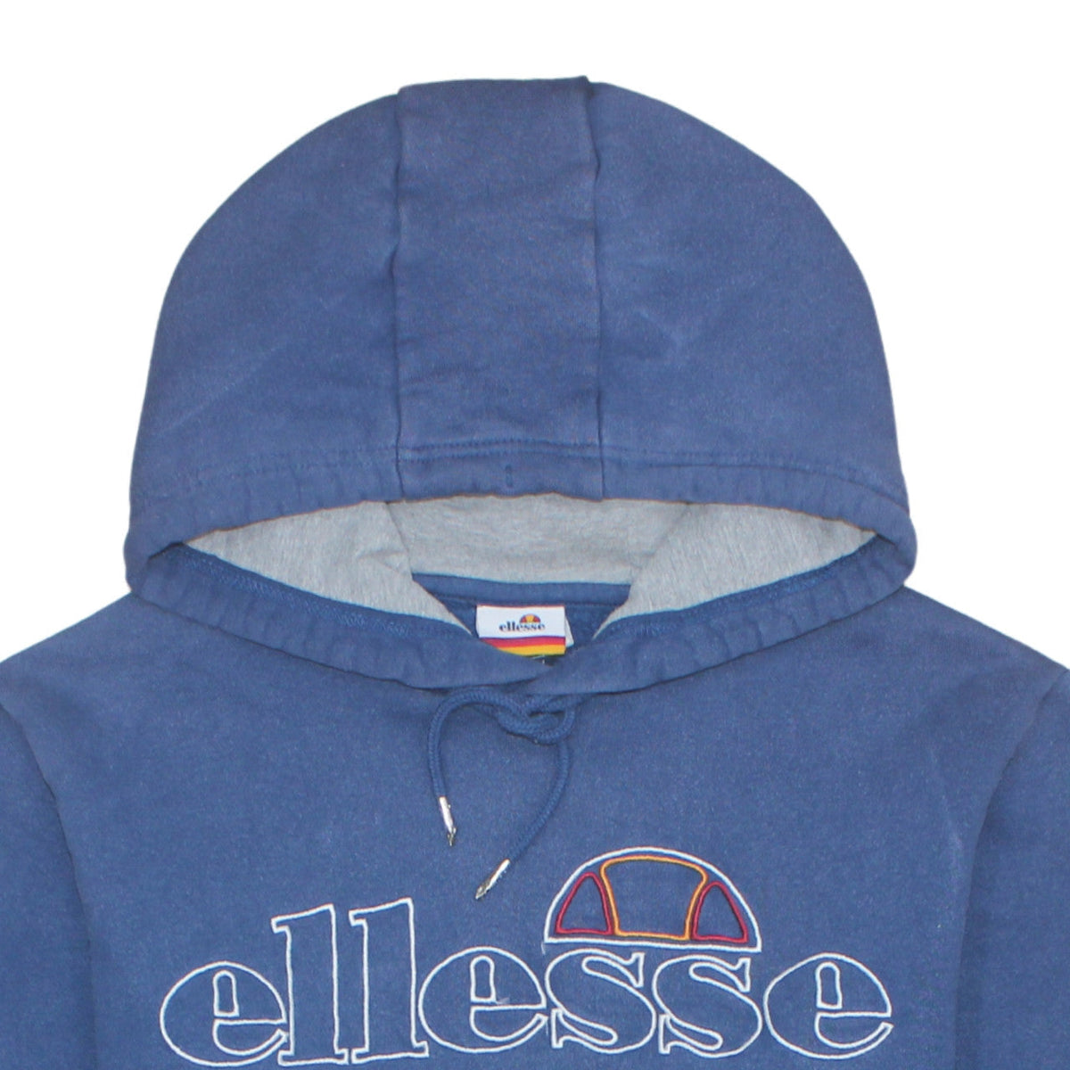 Additional view of Ellesse Men's Blue Pullover Hoodie M Embroidered Logo Sports Style