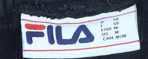 Additional view of Fila Men's Black Jogger Sweatpants M Casual Elastic Waist