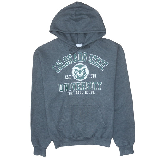 Champion Men's Grey Colorado State University Pullover Hoodie M