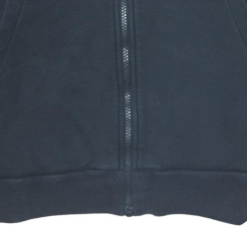Additional view of Puma Men's Black Full Zip Hoodie M Cotton Blend Sportswear