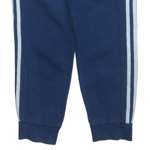 Adidas Men Blue Jogger Trousers S Regular Fit Casual Sportswear